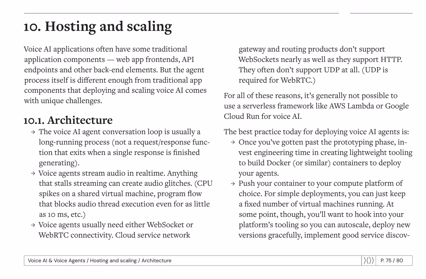 Voice AI & Voice Agents — An Illustrated Primer — page 77 of 84