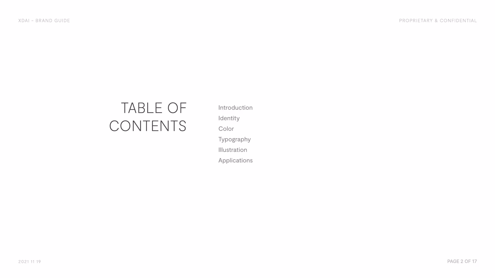 xDAI Brand Guide — page 2 of 17