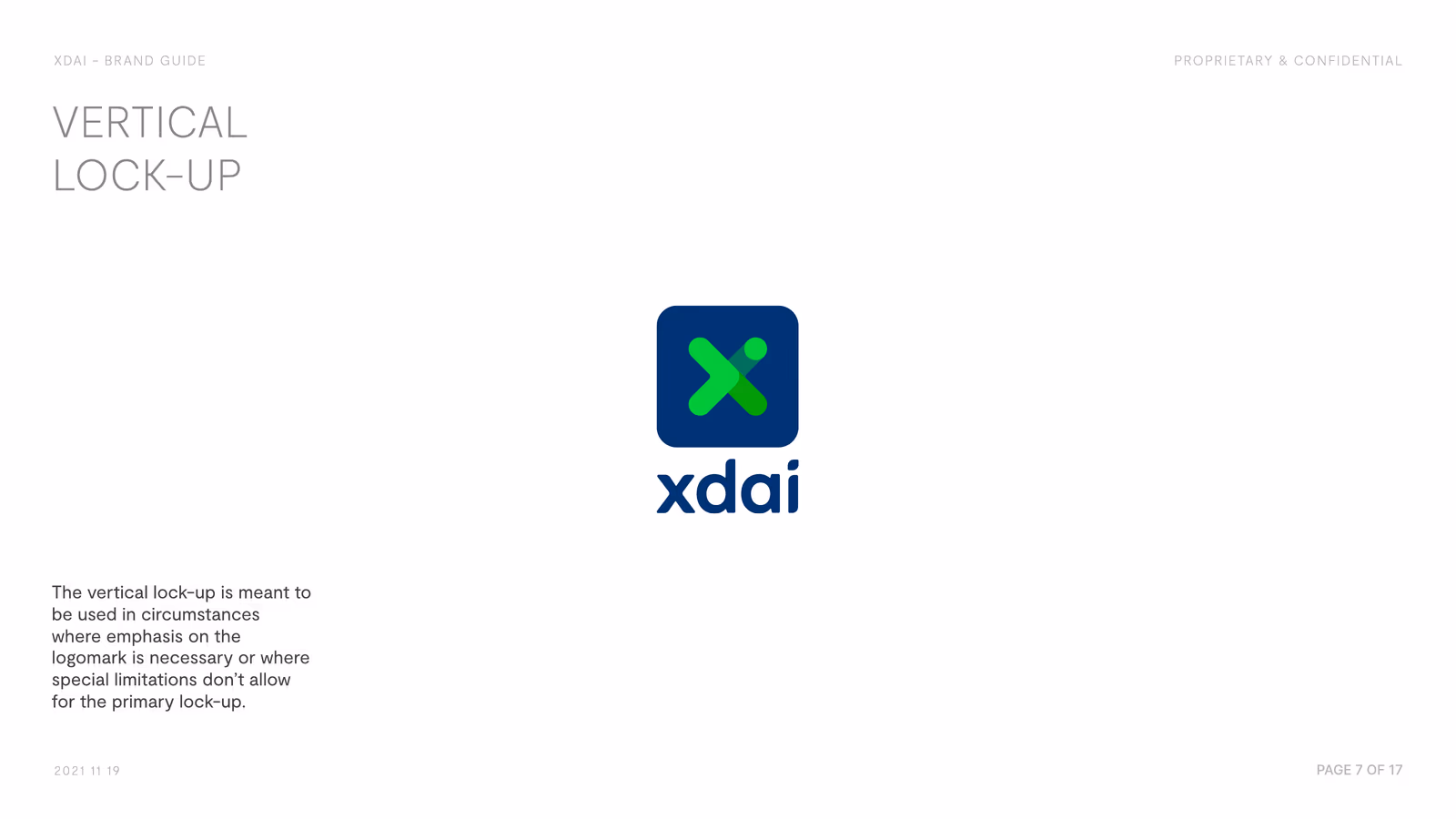 xDAI Brand Guide — page 7 of 17
